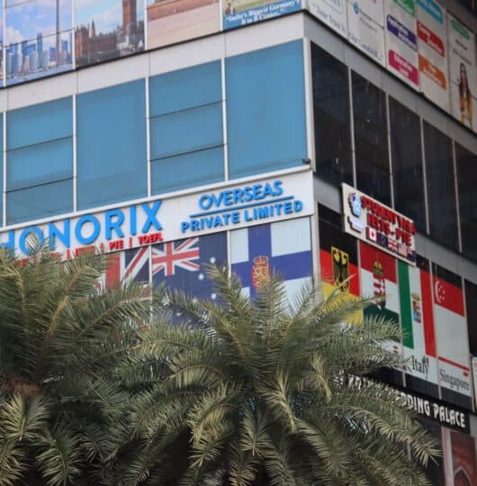 Students studying abroad
